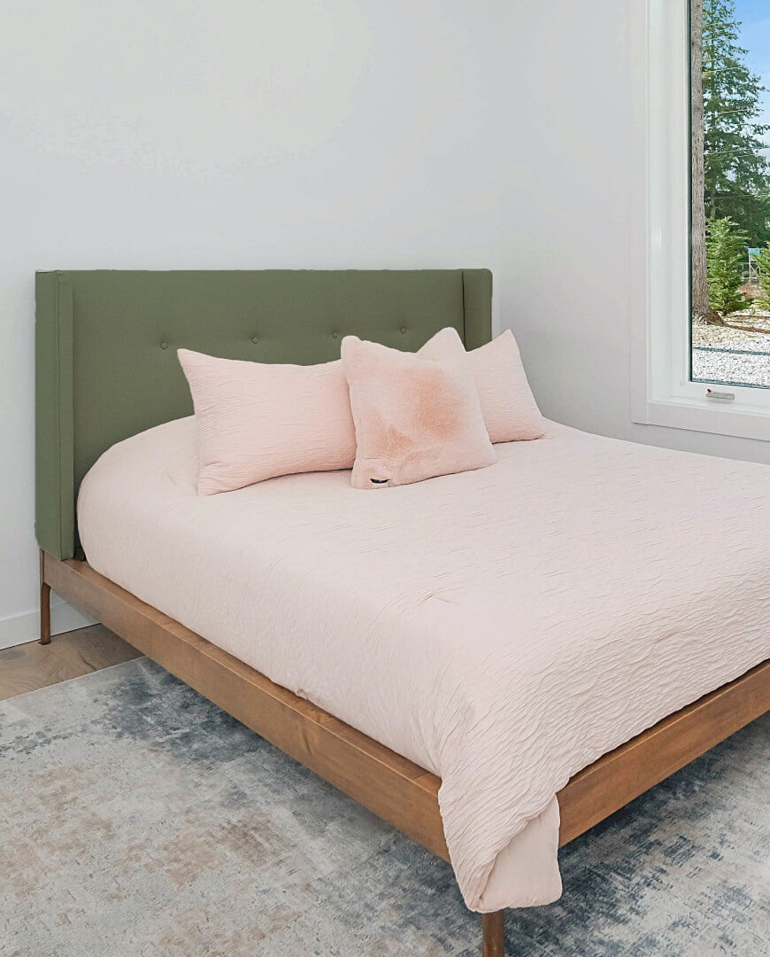 Cosmo Platform Wooden Bed