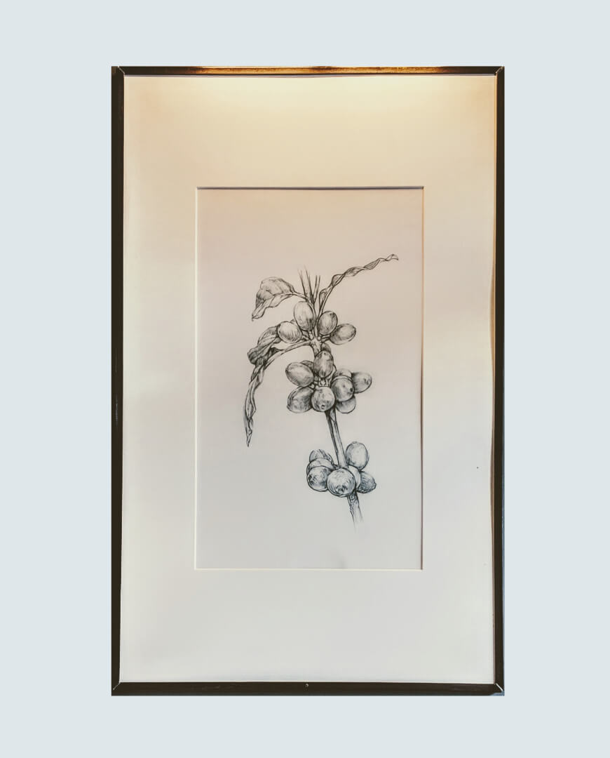 Tow Flower Modern Art