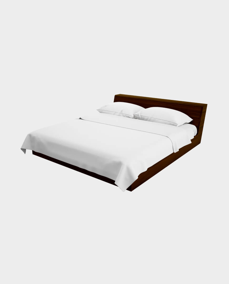 Engineered Wood Walnut Finish