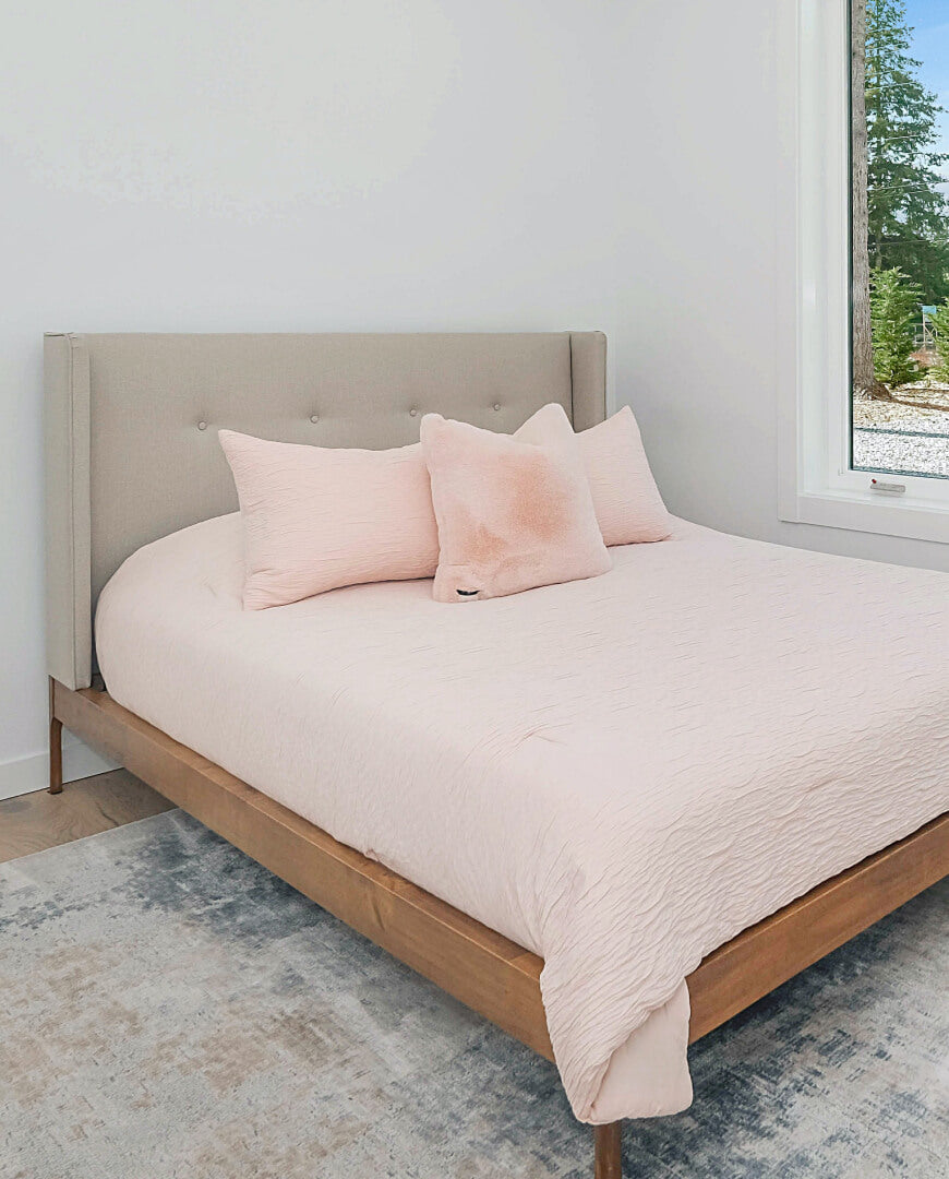 Cosmo Platform Wooden Bed