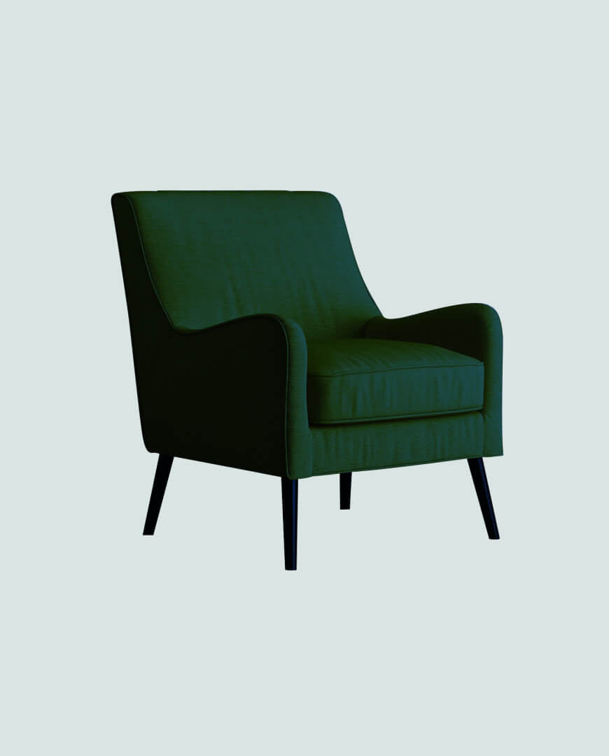 Velvet Arm Chair