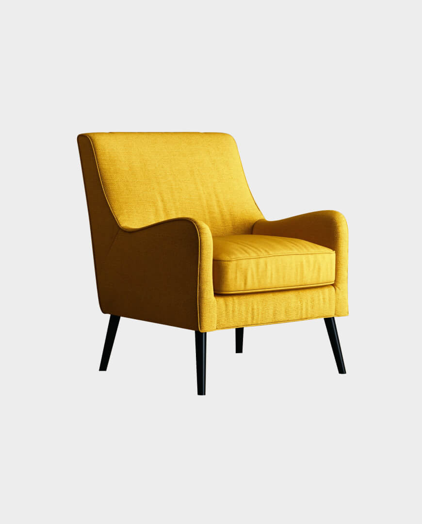 Velvet Arm Chair
