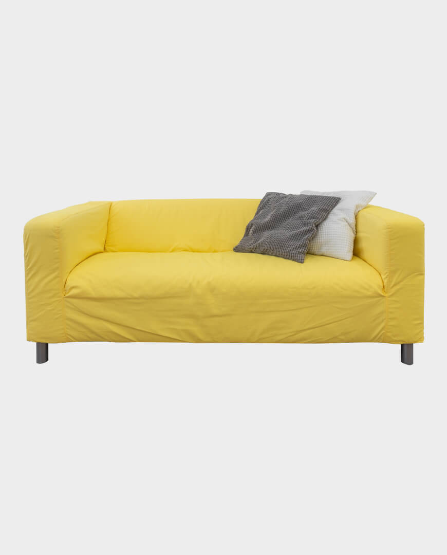Sloped-arm sofa